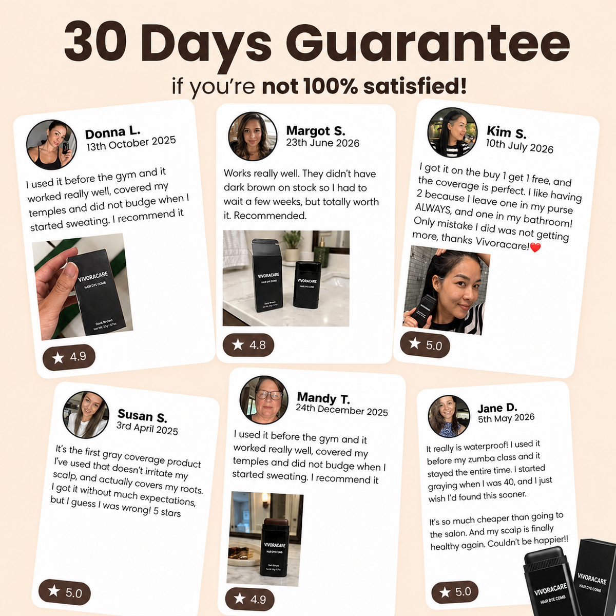 Vivoracare™ Instant Gray Coverage