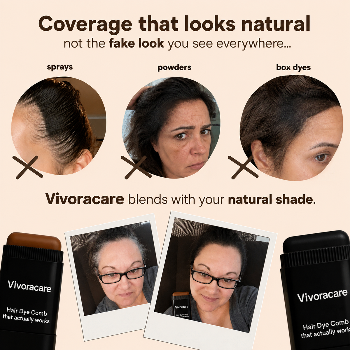 Vivoracare™ Instant Gray Coverage